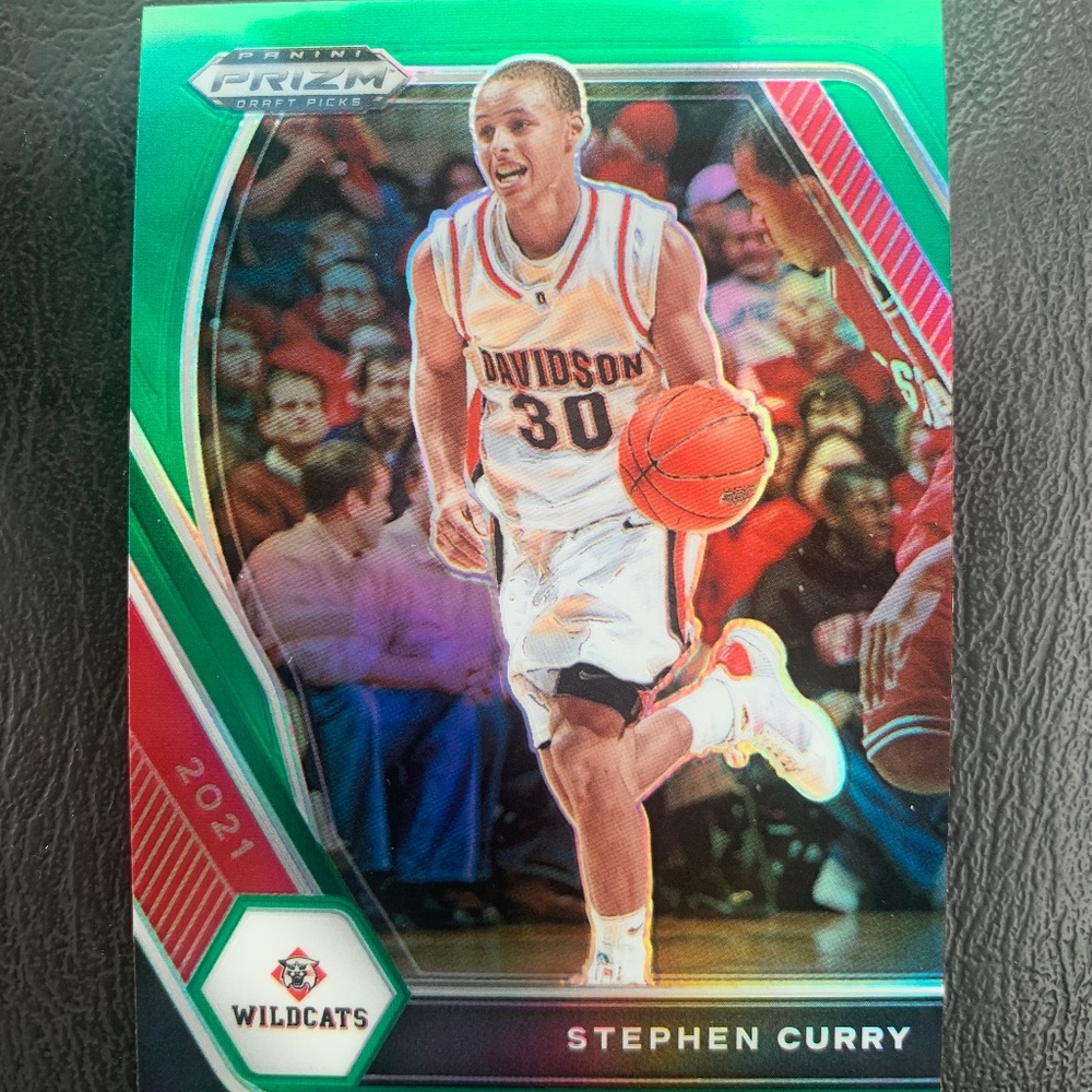 Steph curry panini draft pick card